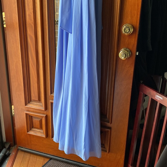 NWT HOBBS of London ALEXIS MAXI $335 DRESS, CORNFLOWER - Picture 8 of 14